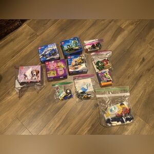 Lot of Legos for ages 6-8